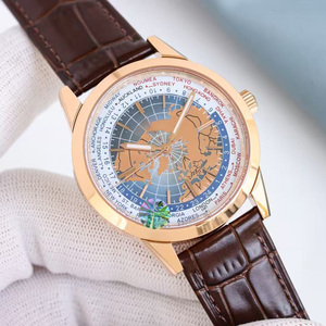 Reloj Mecánico Automático de Alta Calidad con Hora <span class=keywords><strong>Mundial</strong></span>, Reloj de Pulsera Multifuncional - Product Image 2