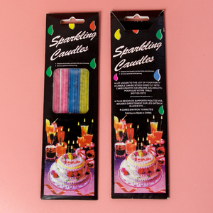 <span class=keywords><strong>Bougie</strong></span> d'<span class=keywords><strong>anniversaire</strong></span> Spark créative Bougies longues et fines par les fabricants - Product Image 6