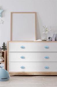 Low Cost Ceramic Furniture <strong>Drawer</strong> <strong>Knobs</strong> Handles with <strong>Cloud</strong> Star Moon Shapes for Kitchen Dresser Shoe Cabinet-Easy Installation - Product Image 5