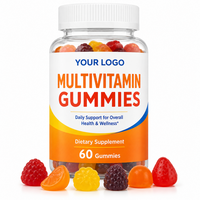 Gummies Multivitaminés Quotidiens – Complément Vitaminique OEM ODM Marque Privée – Soutien Nutritionnel et Bien-être pour Acheteurs B2B de Marques Adultes