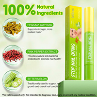 Stylo de soin des ongles Lofuanna, prévention de la mastication des ongles, dissuasion de l'excès de succion du pouce, traitement de la mastication des ongles, stylo anti-mastication pour enfants et adultes