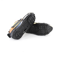 Crampons antidérapants pour la neige et la glace, chaussures de marche sur neige et glace, crampons pour bottes d'hiver pour hommes et femmes