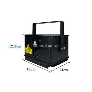 Mini luz láser de escenario ILDA RGB ROJO Verde AZUL Luces láser 1W 2W 3W LUZ DE ETAPA LÁSER - Product Image 5