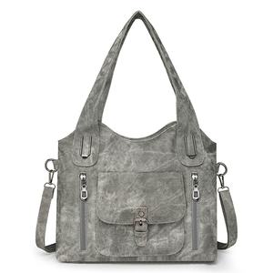 Sac à bandoulière Bagnew pour femme, style rétro, grande capacité, en PU, sac à main tendance, 30*15*40cm, toutes saisons - Product Image 2