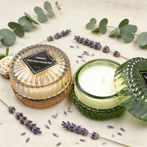 Coffret Cadeau de Bougies Parfumées Luxueuses aux Huiles de Coquillages - Bougie en Verre Aromatique Écologique en Cire Véritable pour les Fêtes et la Décoration - Product Image 4