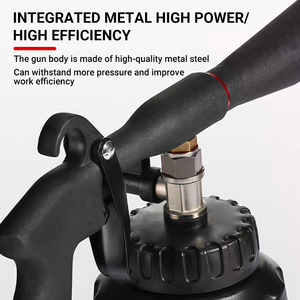 Pistola per la pulizia del Tornado, pistola per la pulizia dell'auto Turbo ad alta pressione pulita e asciutta all'aria con una forte raffica d'aria e interni universali - Product Image 6