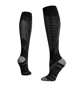 Calze a Compressione Professionali per Sport, Viaggio, <span class=keywords><strong>Notte</strong></span>, Anti-trasparenza, a Righe, Mediche, Infermieristiche, Sportive - Product Image 4
