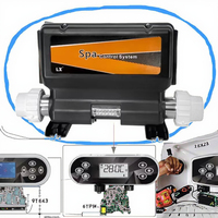 Chlorinateur électronique automatique 2 en 1 pour nettoyeur et filtre de piscine à eau et sel