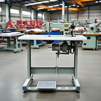 Machine à coudre industrielle électrique zigzag pour le cuir, la confection de chaussures, la couture, la broderie, le textile, la reliure de mocassins