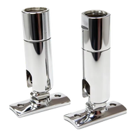 Rotule de lampe orientable avec base/bride, inclinaison à 90 degrés pour projecteur / éclairage sur rail, chromé/nickel/polissé, fabricant certifié ISO9001