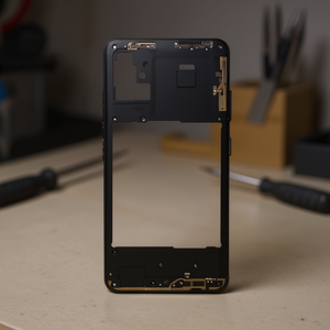 Telaio Centrale Nero di Ricambio per Galaxy A51 A515F in Materiale ABS - Product Image 4