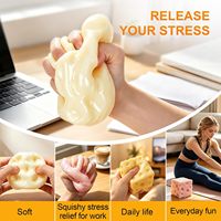Vente en gros usine Squishy en TPR non rebondissant, saveur fromage et vaseline, saveur fromage et huile de coco