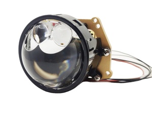 Faro de proyector bi-led de 3 pulgadas, 75W, 6000K, foco de lente hiperboloide para Hella3R, Kits de actualización de coche, con ventilador Turbo - Product Image 1