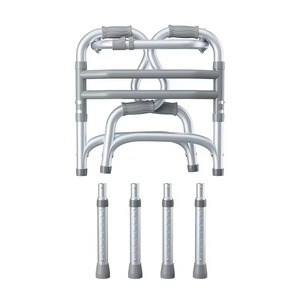 Best Quality Health Care Supplies Aluminum Frame Rollator <b>Walker</b> Physical Therapy Walking Aids for <b>Disabled</b> Knee <b>Walker</b> - Product Image 5