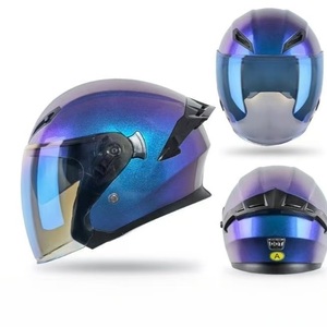 Nouveau <span class=keywords><strong>Casque</strong></span> <span class=keywords><strong>Moto</strong></span> Demi-Face DOT Racing Motocross 2026 pour Hommes et Femmes - Product Image 1