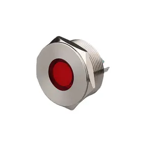 Luz indicadora LED de 25mm, 12v