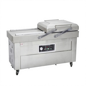 เครื่องบรรจุภัณฑ์สูญญากาศแบบสองห้อง รุ่น DZ-600-2SB สำหรับถุงพลาสติกบรรจุอาหาร จากโรงงาน - Product Image 1
