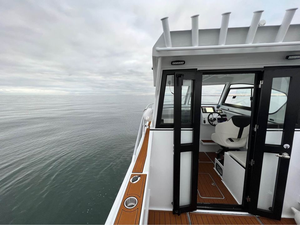 7,5 m 25FT Exploers Aluminio Río Agua Pesca Barco de cabina cerrada para la venta - Product Image 4