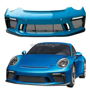 Parachoques delantero de rejilla de coche Original de alta calidad adecuado para Porsche 911 <span class=keywords><strong>GT3</strong></span> <span class=keywords><strong>RS</strong></span> 991,2 Kit de carrocería de montaje de parachoques delantero - Product Image 1