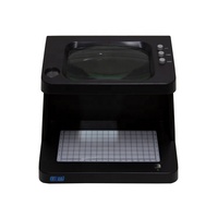 Détecteur de faux billets portable en plastique DC-107EB Easy Banker avec vérification UV des billets et des filigranes