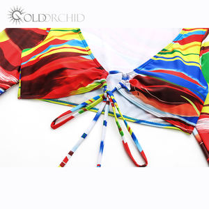 Costume da Bagno Sexy da Donna 3 Pezzi con Maniche Lunghe e Gonna, Bikini Intimo Femminile 2025 - Product Image 4