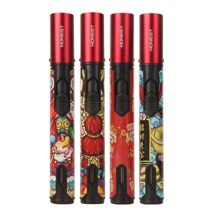 Erliao Nouvelle Arrivée <span class=keywords><strong>Briquet</strong></span> À <span class=keywords><strong>Gaz</strong></span> En Gros Accessoires Pour Fumeurs Allume-cigare Portable - Product Image 1