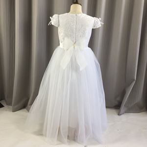 Hermosos Vestidos de <span class=keywords><strong>Primera</strong></span> Comunión para Niñas de 2 a 12 Años, Vestidos Blancos de Gala para Niñas Pequeñas <span class=keywords><strong>2022</strong></span>, Vestidos Largos de Dama de Honor con Flores - Product Image 6
