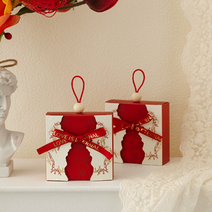 DAMAI Vente en gros de sacs à bonbons de mariage portables pour réceptions de mariage, cadeaux de mariage, cadeaux de table, boîtes en papier pliables décoratives - Product Image 5