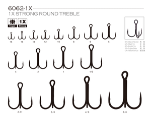 Anzuelos de pesca de la serie Pioneer 1X-NP 6062 de todos los tamaños al por mayor anzuelos de pesca de acero de alto carbono con púas fuertes para agua salada - Product Image 2