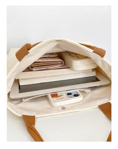 Borsa tote sportiva leggera in poliestere per baseball e shopping - Product Image 5