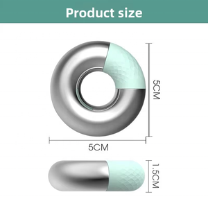 Masques oculaires réutilisables en acier inoxydable, compresse froide/chaude en métal pour les <span class=keywords><strong>yeux</strong></span> gonflés et les cernes, personnalisables - Product Image 4