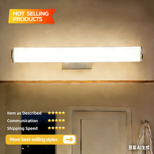 Luxury Modern LED <b>Wall</b> <b>Lamp</b> E26 Double Tube Brushed Gold Steel Body Dimmable for Bedroom Living Room Hotel Decorative Lighting - Product Image 2