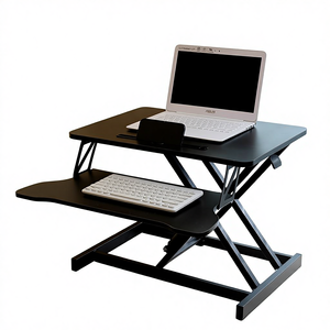 Mesas <span class=keywords><strong>de</strong></span> <span class=keywords><strong>Trabajo</strong></span> Plegables y Ajustables para Trabajar <span class=keywords><strong>de</strong></span> Pie, Equipadas con un Mecanismo Neumático, Plegables para Uso Doméstico, con <span class=keywords><strong>Altura</strong></span> Ajustable. - Product Image 2