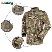 Uniforme Tactique Ripstop Doublesafe Usine Noir Camouflage Costume Uniforme Ripstop ACU Style Vêtements Tactiques Uniforme Costume