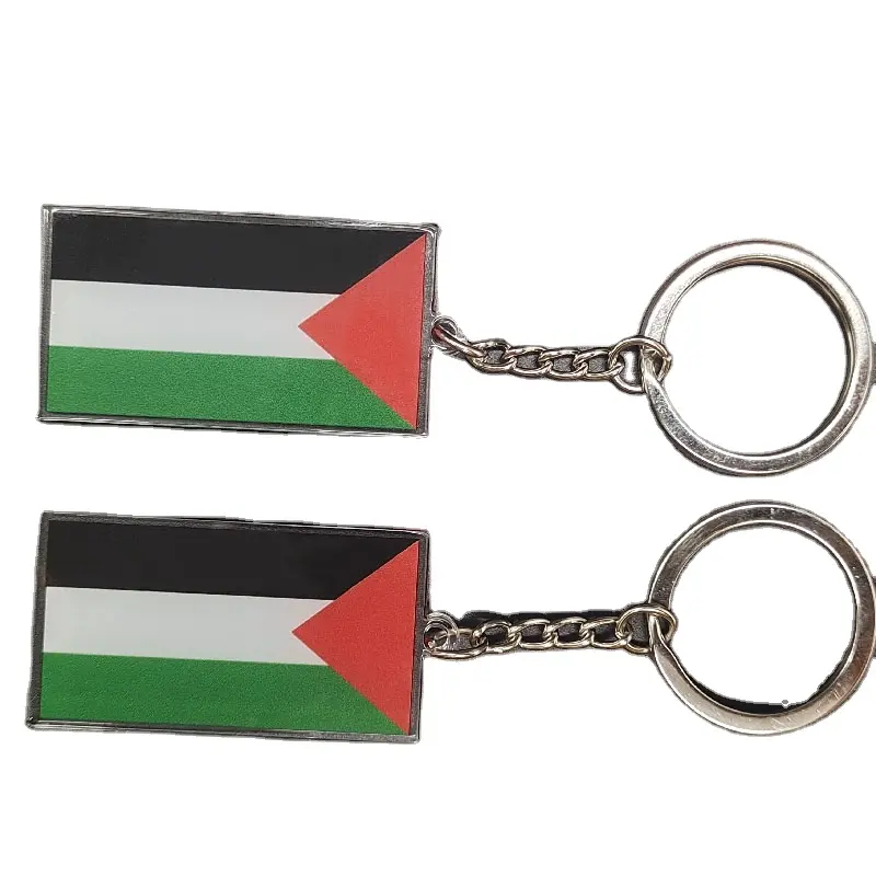 Palestine portachiavi Pakistan souvenir acrilico portachiavi Karachi per regali di viaggio