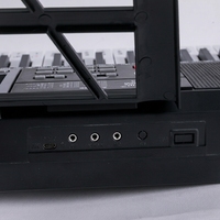 Piano numérique 88 touches, clavier électronique 5V Type-C, 80 démos, 200 sons, rythmes, fonction d'enseignement, métronome, pour débutants et étudiants