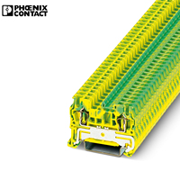 Phoenix Wholesale Original Nouveau 3031238 ST 2,5-PE Bornier de protection à ressort pour rail DIN