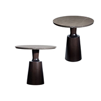 Table console moderne de haute qualité en bois avec plateau en marbre, table d'appoint extensible pour la maison ou l'hôtel, pour le salon