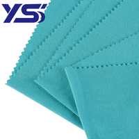 Polyester Spandex Single Jersey DTY Spandex Tissu en tricot à séchage rapide pour vêtements