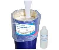 Caoutchouc de silicone liquide 100:3 pour la fabrication de moules à bougies/savons, caoutchouc de silicone RTV-2