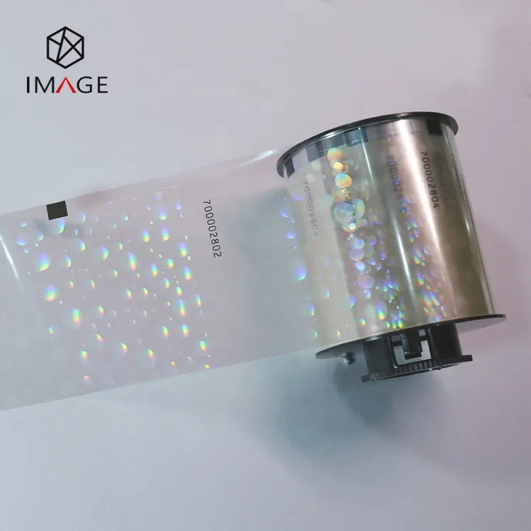 Transparent Hologram Film for Hot Lamination with Worker ID Card