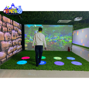 Hiệu suất cao bán buôn tùy chỉnh đa cảm ứng 3D nhập vai động vật nhảy AR tương tác trò chơi chiếu trong nhà trẻ em chơi khu vực - Product Image 2