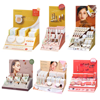 Support de produit en carton mousse PVC publicitaire, unité de présentoir, boîte, carton, petit comptoir, présentoir de table pour cosmétiques, soins de la peau