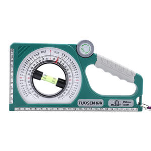 Regla de Ángulo Tusen de 230 mm, Herramienta de Nivelación Magnética con Nivel de Burbuja Ajustable para Medición en Ingeniería Civil - Product Image 4