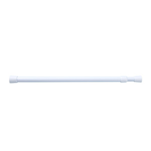 Barra Telescópica Ajustable de Plástico para Cortina de Ducha, Estilo Simple para Baño - Product Image 5