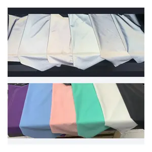 high visibility durable soft polyester spandex stretch elastic color reflective knit fabric for unique swimwear garment clothing