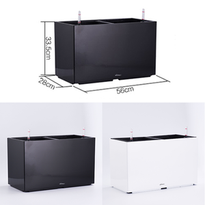 <span class=keywords><strong>Pot</strong></span> <span class=keywords><strong>rectangulaire</strong></span> multifonction combiné hydroponique, système d'arrosage automatique, décoration <span class=keywords><strong>de</strong></span> jardin à domicile, <span class=keywords><strong>Pot</strong></span> <span class=keywords><strong>de</strong></span> plantes à fleurs en plastique, pièces - Product Image 5