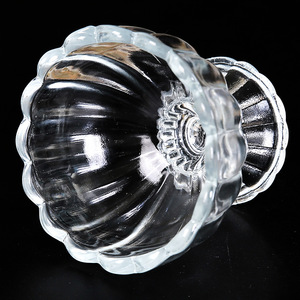 Bol en verre transparent pour salade de fruits, crème glacée, boissons, usage festif, couleur unie, tasse individuelle - Product Image 2
