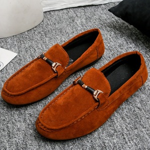 Zapatos Casuales de Hombre Estilo Coreano, Mocasines de Ante, Estilo Holgazán, Moda Otoñal - Product Image 6