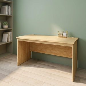 Furnizone Factory Wholesale Modern Durable Wooden Desk Computer <b>Table</b> Storage Thick Board Top Panel Customized Colors Office - Product Image 3